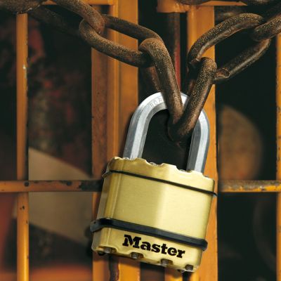 Masterlock 45mm Wide Excell Laminated Steel Padlock - (2-Pack) 