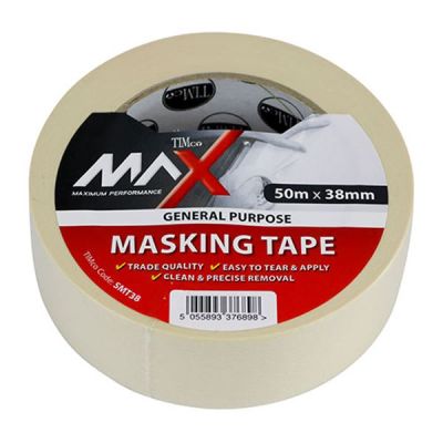 Timco Max Masking Tape 38mm Width