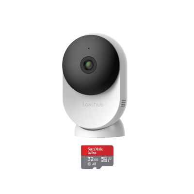 Indoor 5G Wi-Fi 1080p Mini Camera with SD Card