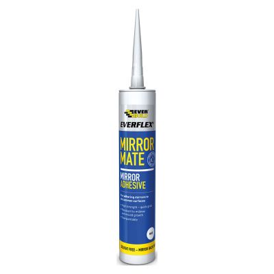 Everbuild Mirror Mate Adhesive - White (290ml)