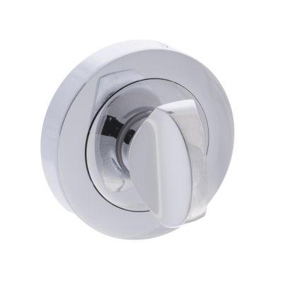 Mediterranean Polished Chrome WC Turn & Release on Round Rose | T2040