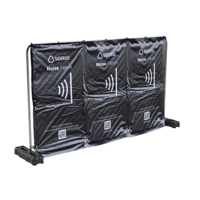 Siderise- Noise Fence Acoustic Barrier- 1.2m x 2m