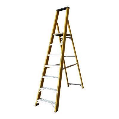Lyte EN131-2 Heavy Duty Glassfibre Platform Stepladder with Tool Tray | L3123