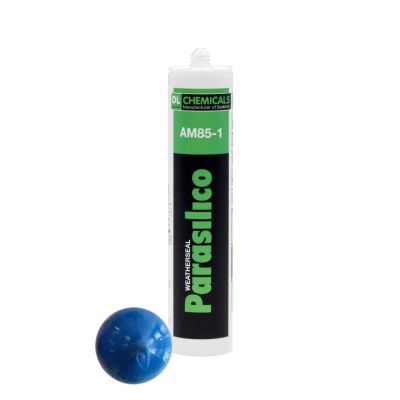 Parasilico AM85 High Grade LMN Silicone Sealant - 310ml Gentian Blue RAL 5010