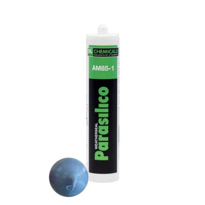 Parasilico AM85 High Grade LMN Silicone Sealant - 310ml Pigeon Blue RAL 5014