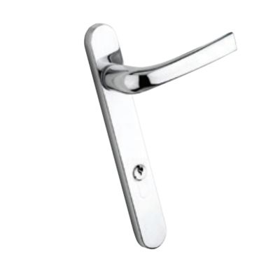 Mila Pro-Linea Door Handle Pair - Silver (240mm)