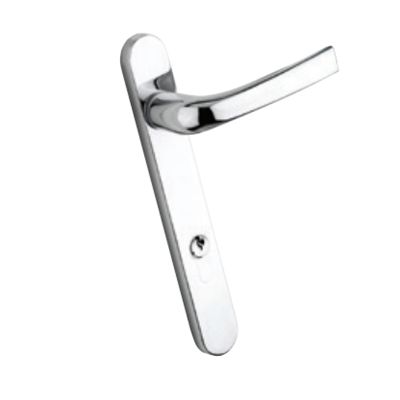 Mila Pro-Linea Door Handle Pair - Silver (220mm)
