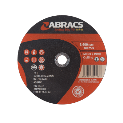 PROFLEX EXTRA THIN 230mm x 1.8mm INOX (Pack of 25)