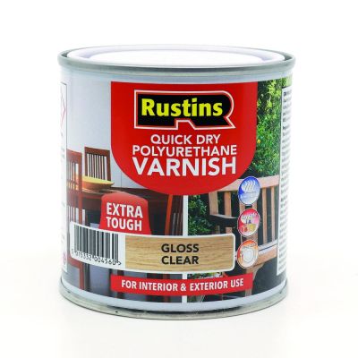 Rustins Quick Dry Polyurethane Varnish (500ml)