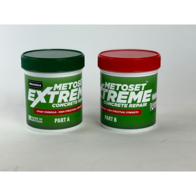 Metolux Metoset Concrete Crack Repair - Extreme Part A & Part B (750g)