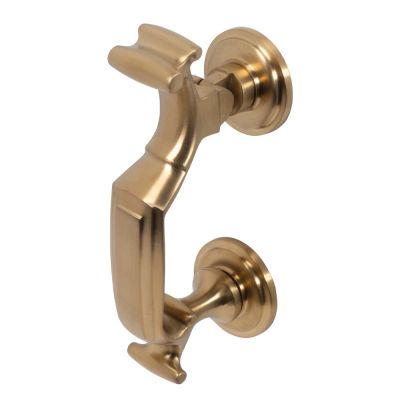 BLU, Doctors Door Knocker, 316 Stainless Steel - PVD Satin Brass (41 x 192mm)