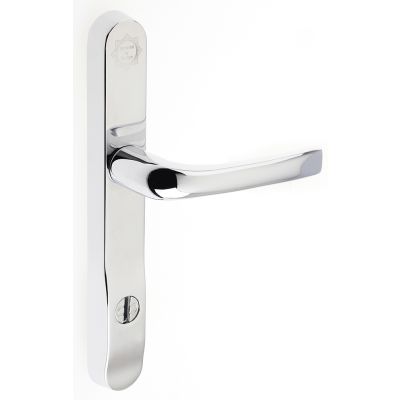 Mila Secure by Design Handle Set - Polished Chrome