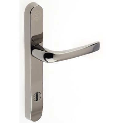 Mila Secure by Design Handle Set - Smokey Chrome