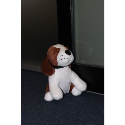Perry the Puppy Weighted Animal Doorstop