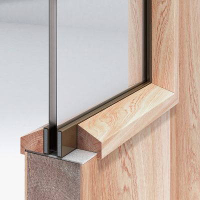 Pyroglaze 60 – Intumescent Glazing Seal - White (25mm x 3mm x 2.1m)