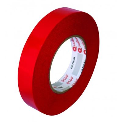 High Performance Double Sided Clear Polyester Tape - Red Filmic Liner 
