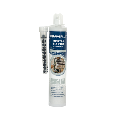 Rawlplug Mortar FixPro - Rapid Cure Mortar Repair - Grey (300ml) | R8119