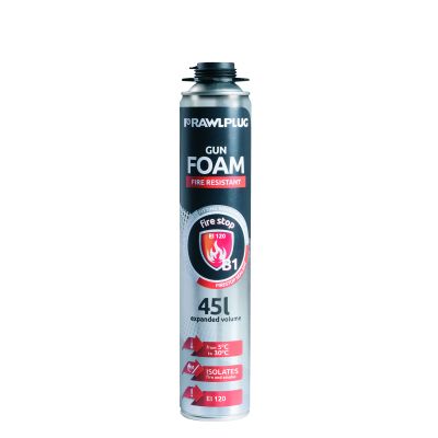 Rawlplug B1 Fire Resistant Foam - Gun Grade (750ml) | R8108