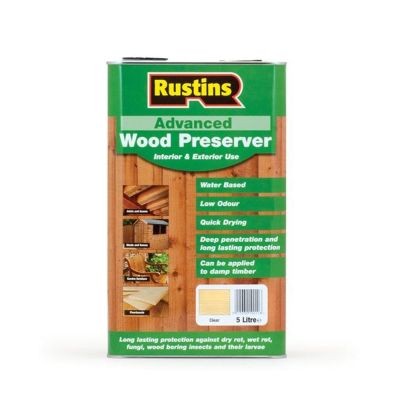 Rustins Advanced Wood Preserver - Colours (5L) | R1031C