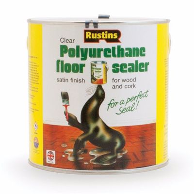 Rustins Polyurethane Floor Sealer - Satin (2.5L) | R1132