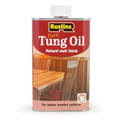 Rustins Pure Tung Oil - Natural Matt (500ml) | R1156