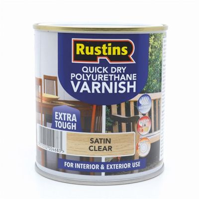 Rustins Quick Dry Polyurethane Varnish (500ml)