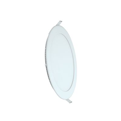 Rother LED Recessed Panel Light Round (12W, 85-265V)