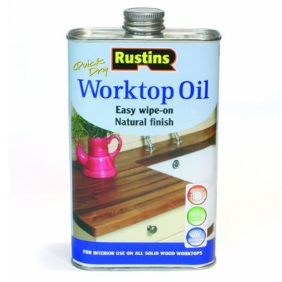 Rustins Quick Dry Worktop Oil - Clear (500ml) | R1070