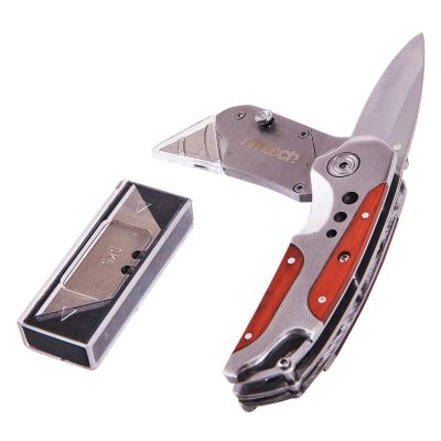 2 in 1 tradesman knife with 5 blades