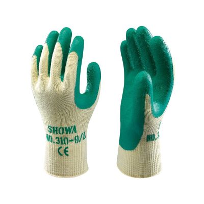 Showa 310 Classic Grip Latex Glove - Green