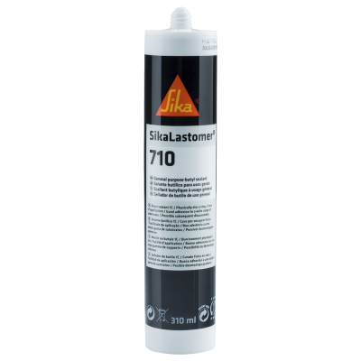 Sikalastomer - 710 Butyl Sealant - White (310ml)