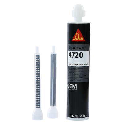 Sikapower 4720 - 2 Part HS Panel Adhesive - Black (195ml)
