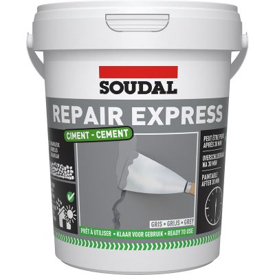 Soudal Repair Express Cement - Grey (900ml)