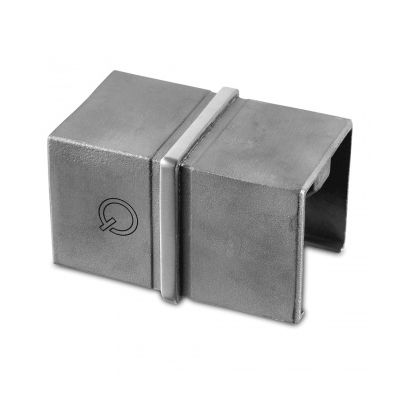 Square In-Line Connector for Capping Rails