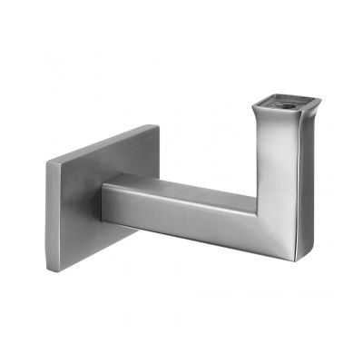 Square Handrail Bracket - Flat Plate To Flat - Flush Fix
