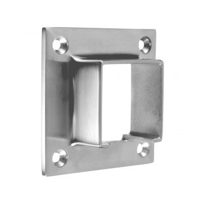 Square Wall Flange for Capping Rails