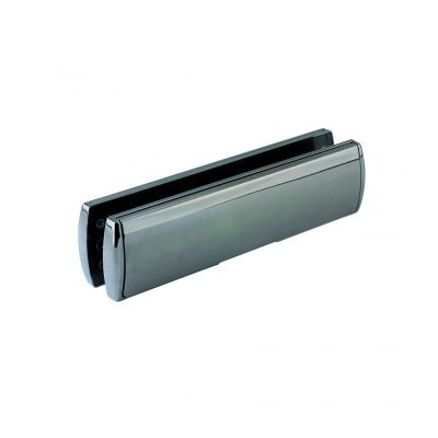Mila Pro-Style Letterbox - Satin Silver (12'' by 20/40mm)