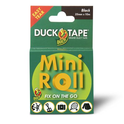 Shurtape Duck Tape Mini - Black (25mm x 10m)
