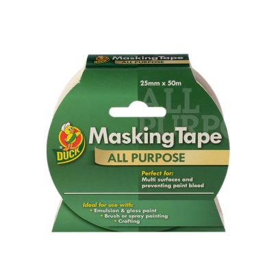 Shurtape Duck Tape All Purpose Masking Tape (25mm x 50m)