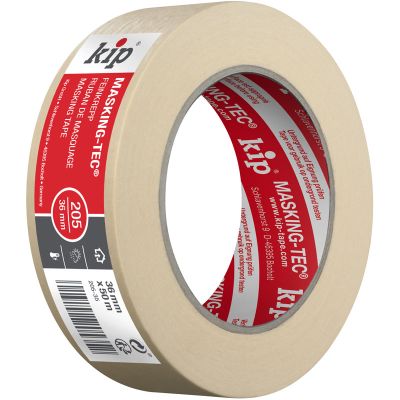 Shurtape KIP Premium Indoor 5 Day Masking Tape Crepe 205 (36mm x 50m)