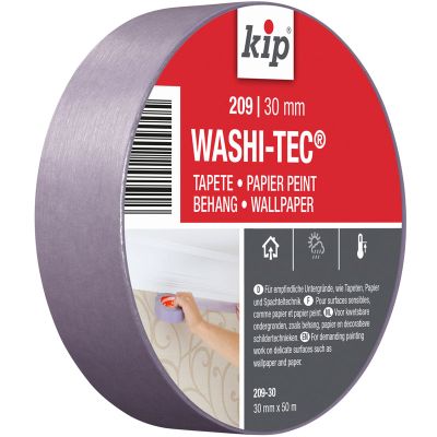 Shurtape KIP Premium Low Tack Washi Tec Masking Tape 209 (30mm x 50m)