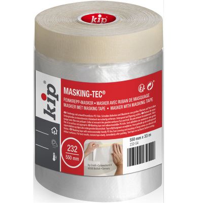 Shurtape KIP Plastic Masker Tape 232 (550mm x 33m)
