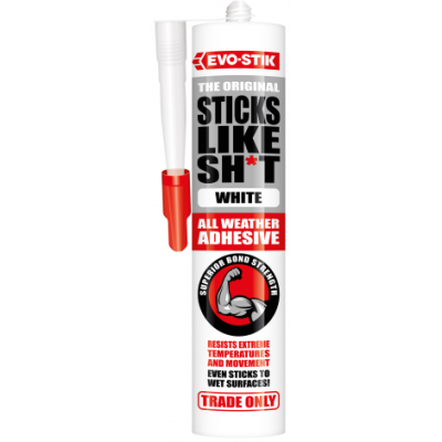 Evo-Stik Sticks Like Sh*t Adhesive All Weather MS Polymer - C20 Cartridge