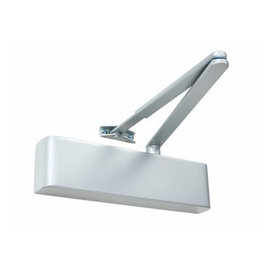 Atlantic 110kg Slimline Premium Grade Door Closer - Satin Nickel | T2565