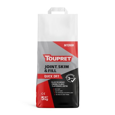 Toupret Joint, Skim & Fill - Quick Dry (5kg)