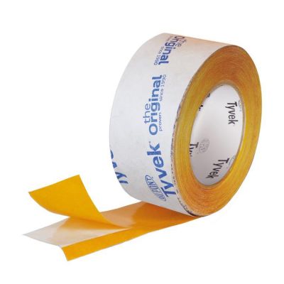 Tyvek Tape with Split Release Liner - Corner Tape (60mm x 25m)