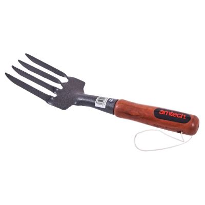 Amtech Hand Fork with Wooden Handle | T3135