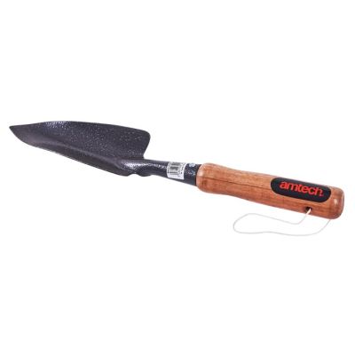 Amtech Potting Trowel with Wooden Handle | T3136