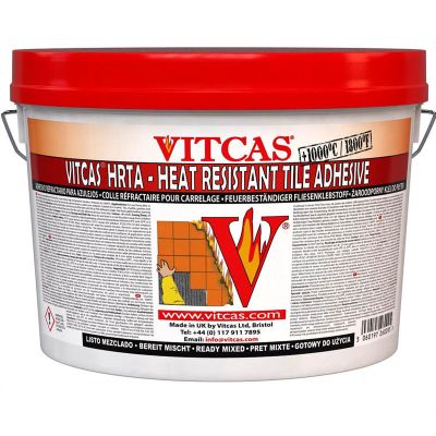 VITCAS Heat Resistant Tile Adhesive 1000°C (5kg)