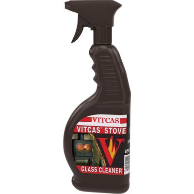 Vitcas Stove Glass Cleaner - Fireplace & BBQ (650ml)